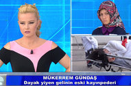 Dayak yiyen gelinin eski kayınpederi yayına bağlandı!